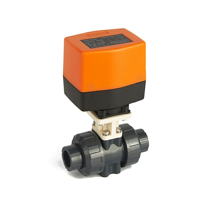 Winvall 2-way/3-way Electric Actuated DC24v/12v/3v Brass/stainless Steel/PVC Ball Valve