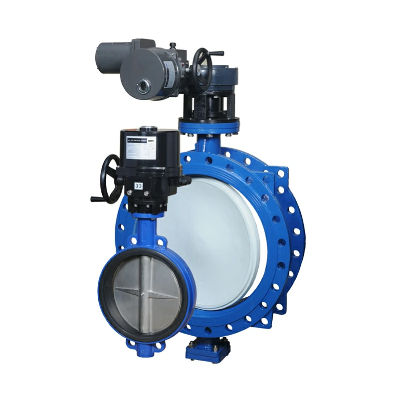 24VAC/DC Modulating 0-10V/4-20mA Electric Actuator DN65 Butterfly Valve